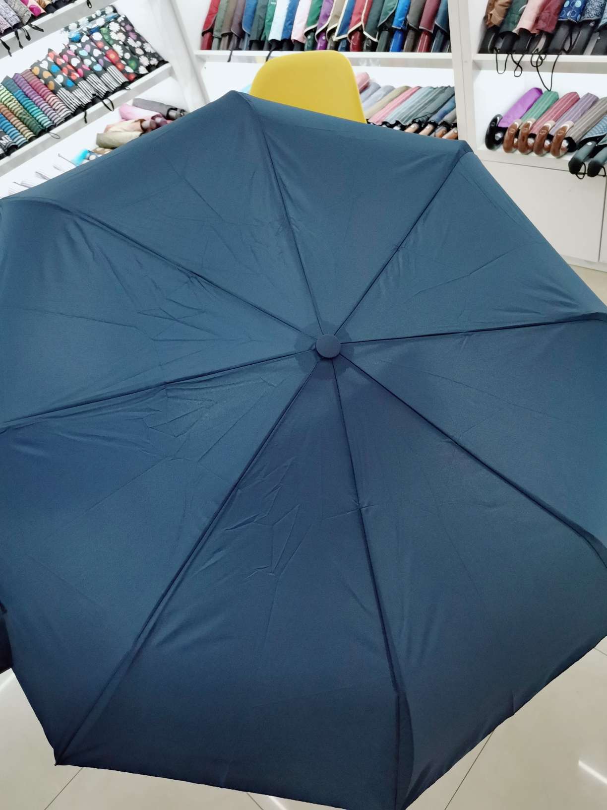 Plain-colored automatic umbrella undefined