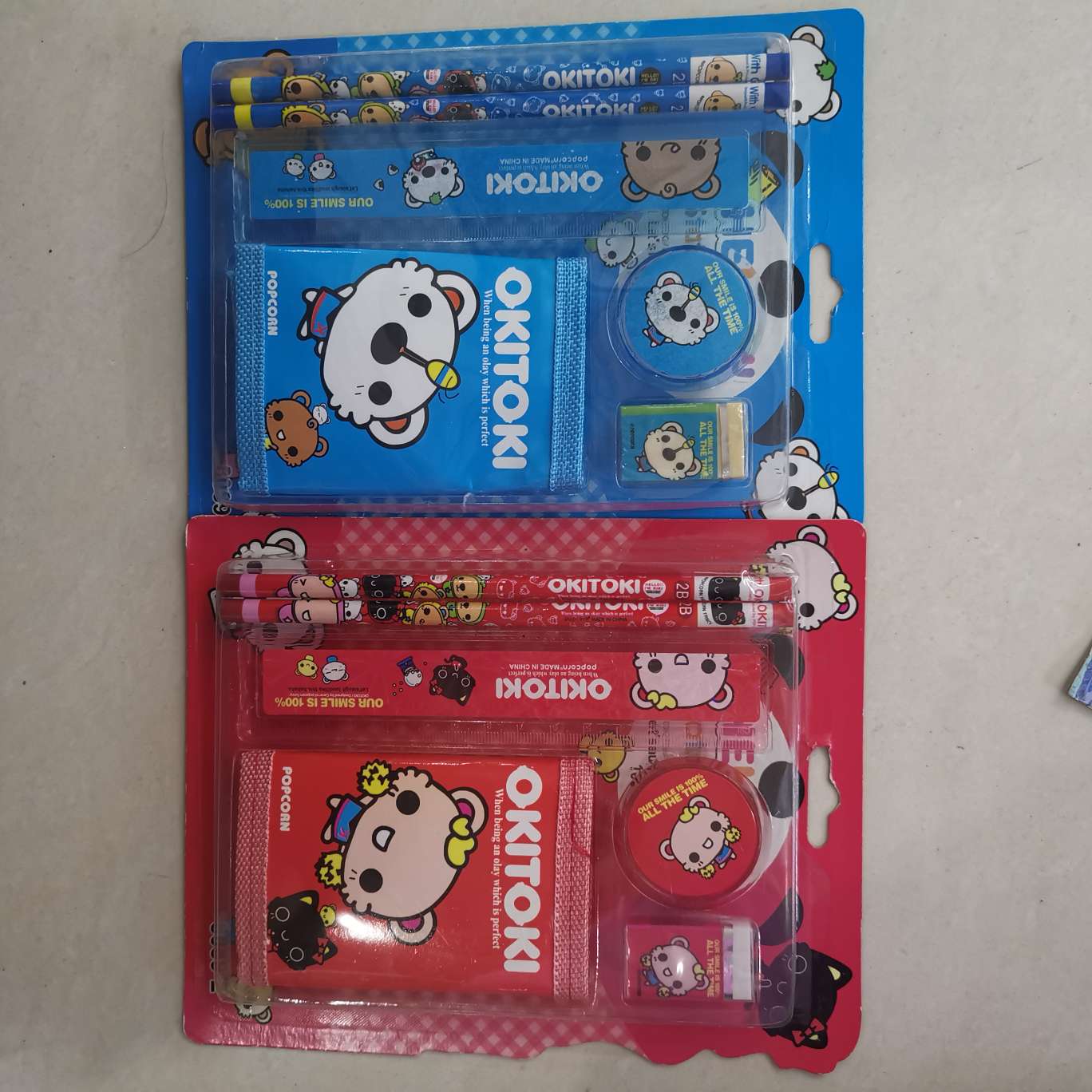 Wallet stationery set detail image 1