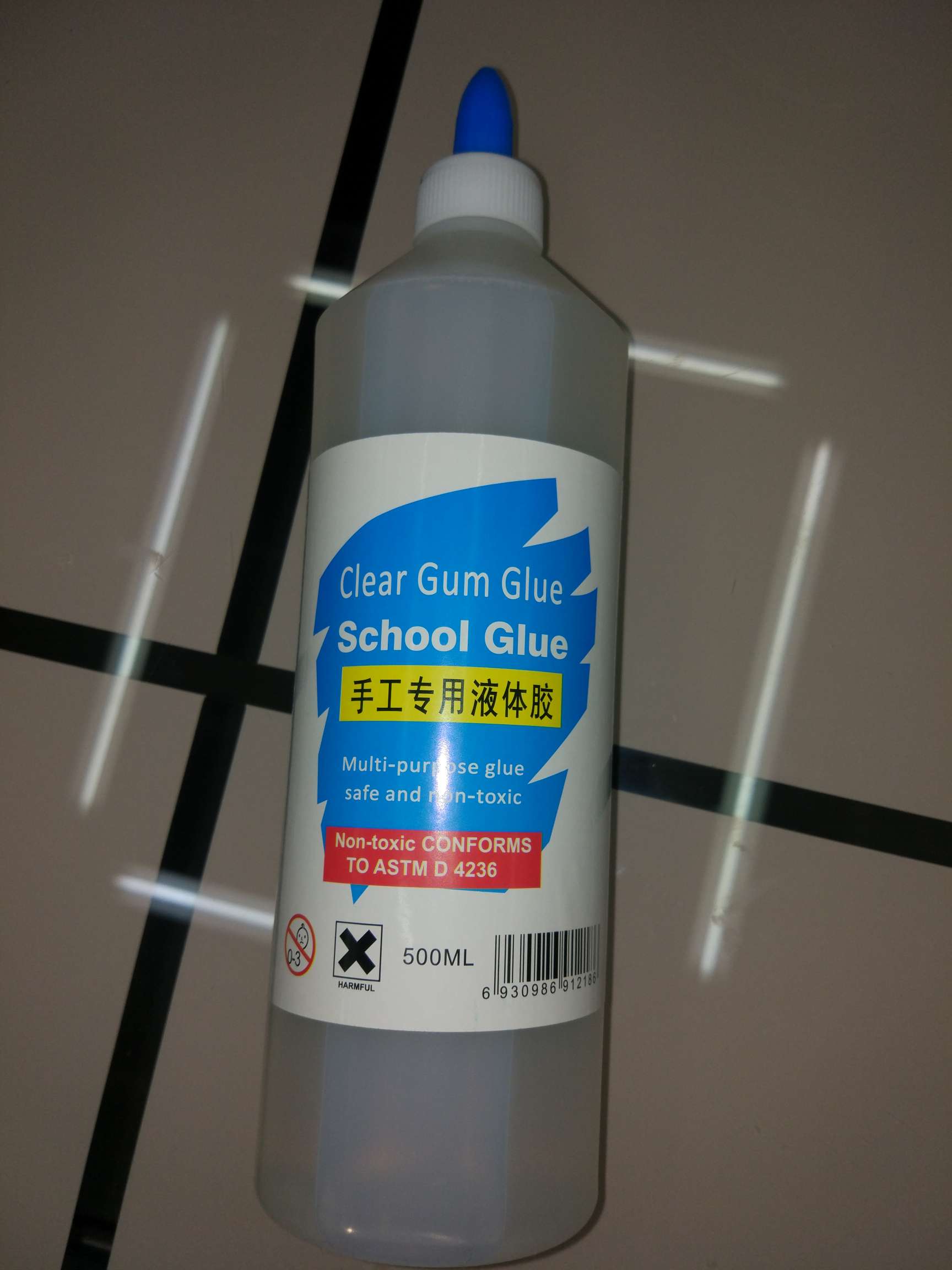 500克液体胶，大瓶液体胶，手工胶