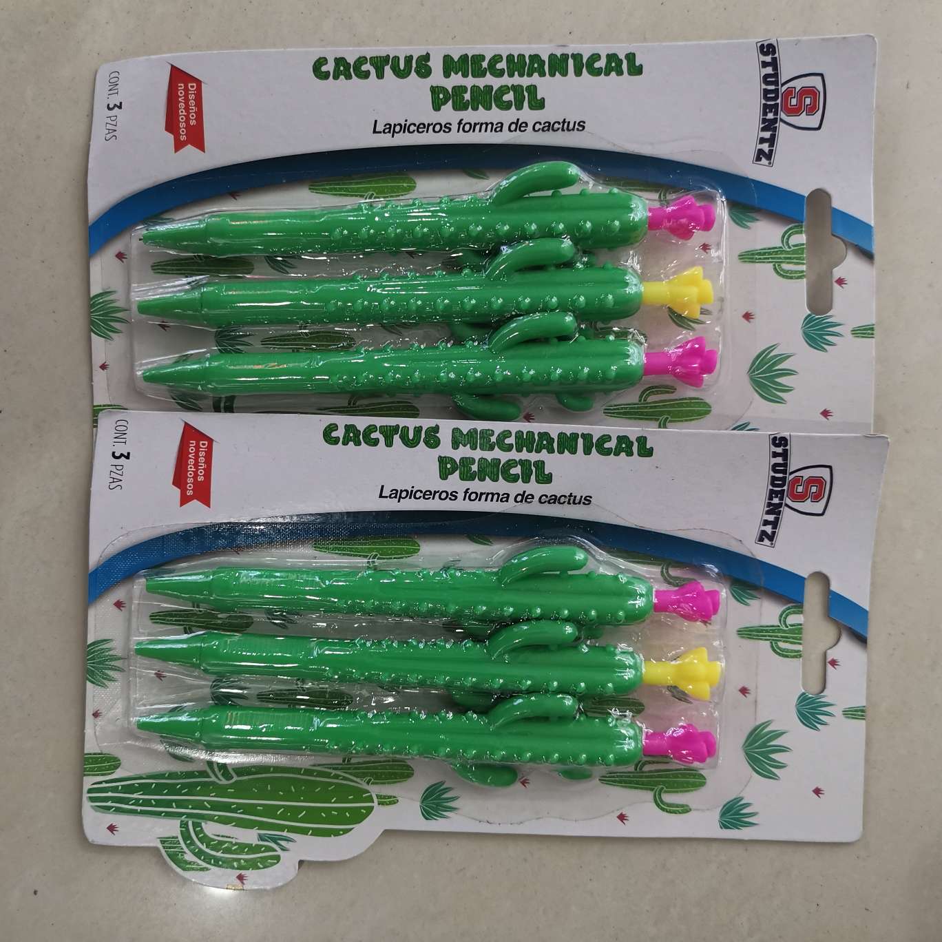 Cactus suction card soft rubber pen Application Scenario