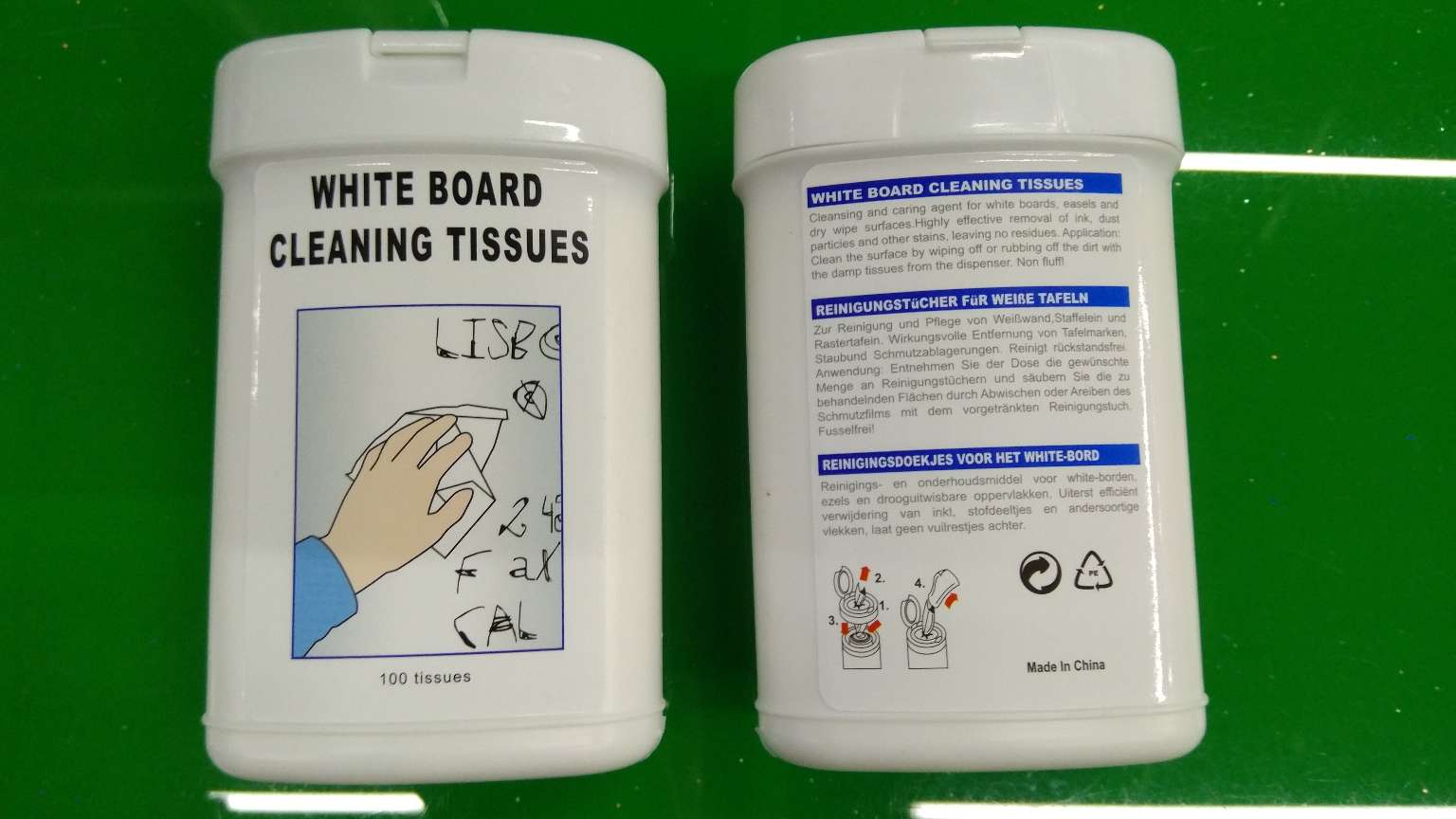 白板清洁湿巾产品图