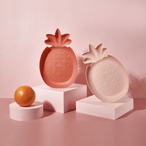 Creative Oxygen Pineapple candy Tray size fruit Tray Living room household candy tray Melon seed tray 29*19*3 848 895B