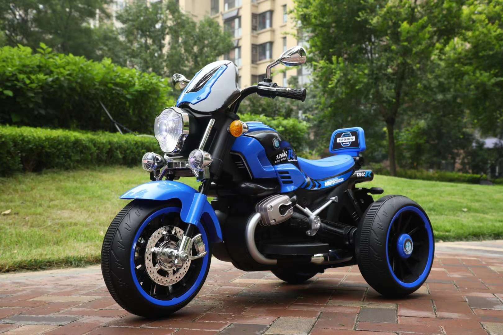 Product model: YT-2188 Harley Prince motorcycle
Color: red, blue, white, yellow Specification drawing