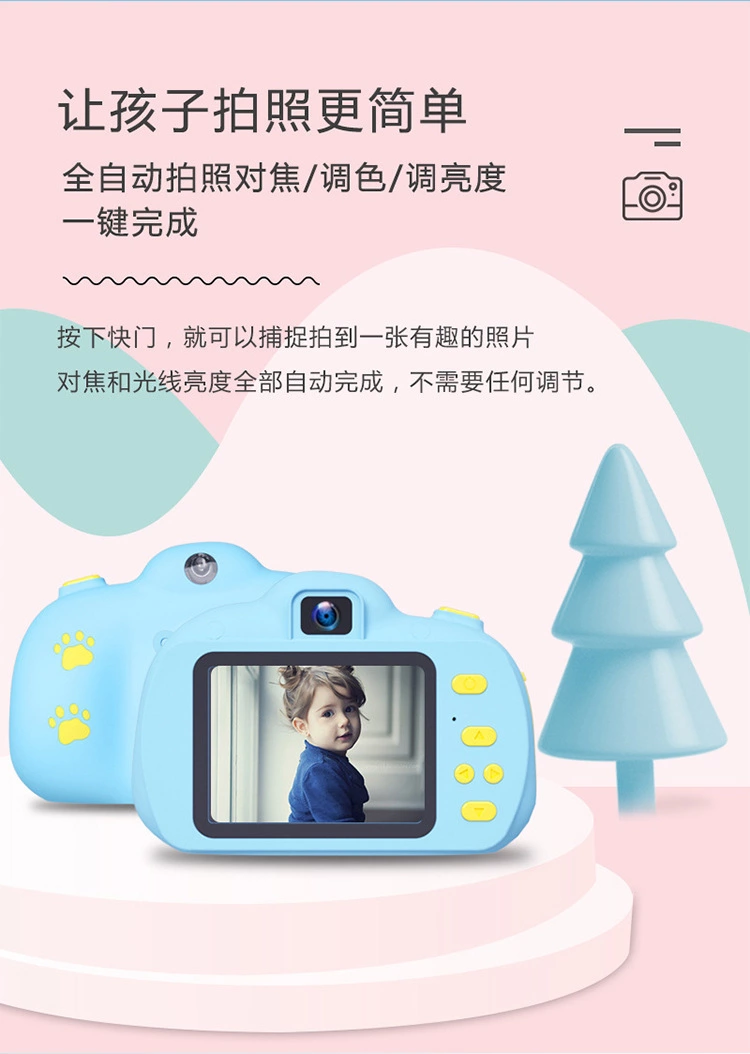 New children's camera, sports video, digital photo recorder, Christmas toys detail image 10