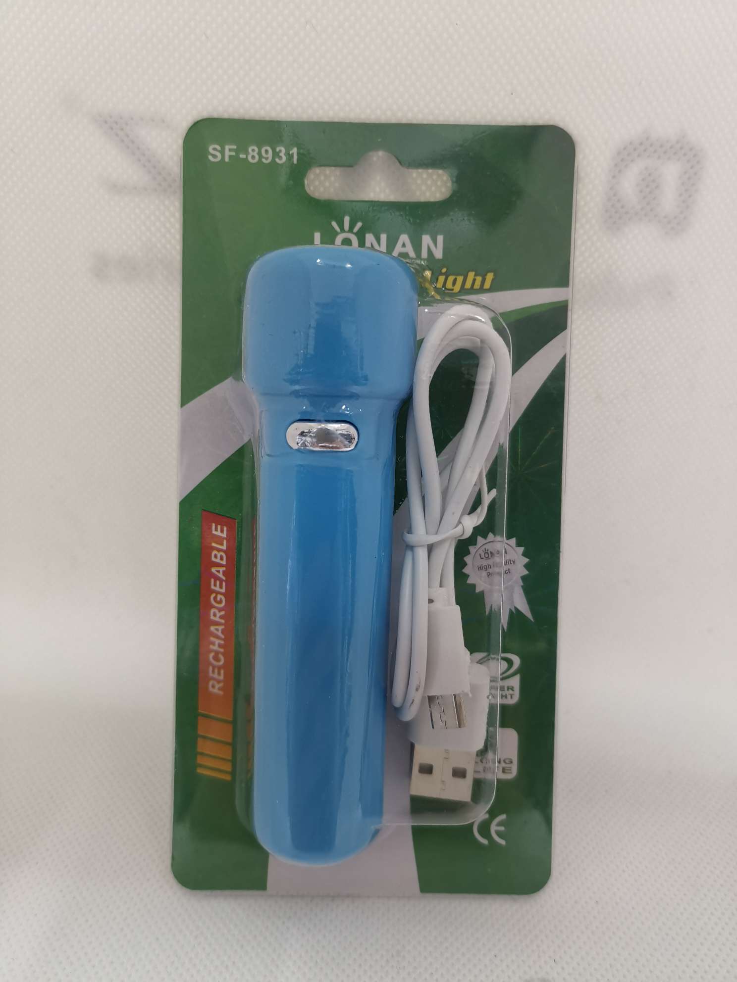 Mini USB rechargeable flashlight thumbnail