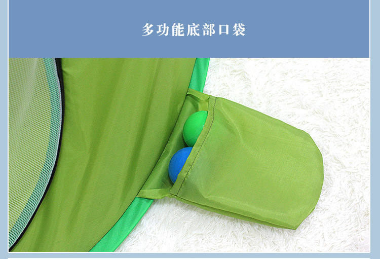 Children's indoor color-block dinosaur game tent, cartoon children's outdoor pop-up toy game house manufacturer in stock detail image 18