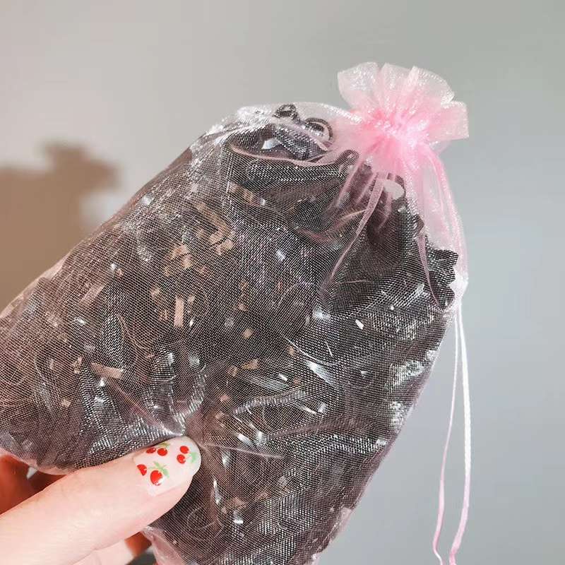 25*35 single-color pearl gauze bag details Picture