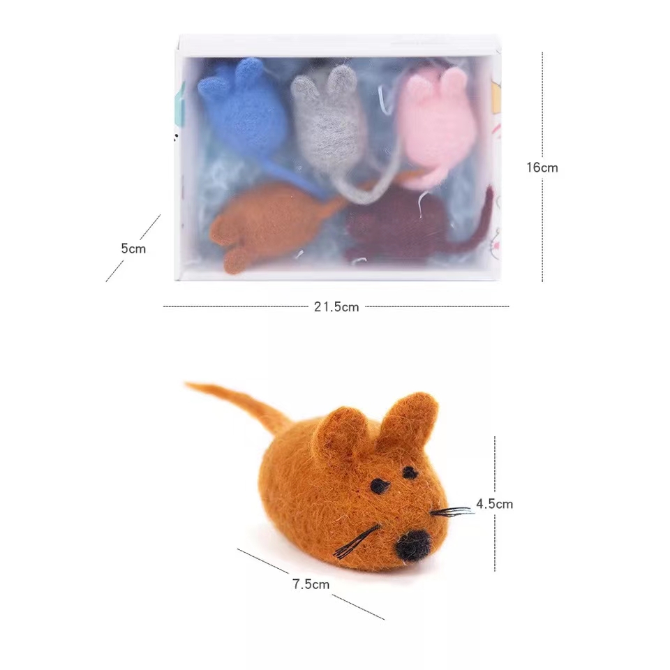 Pure wool cat toys, containing pure wool cat toys, anti-static, so that cats are no longer afraid of toys! Specification drawing