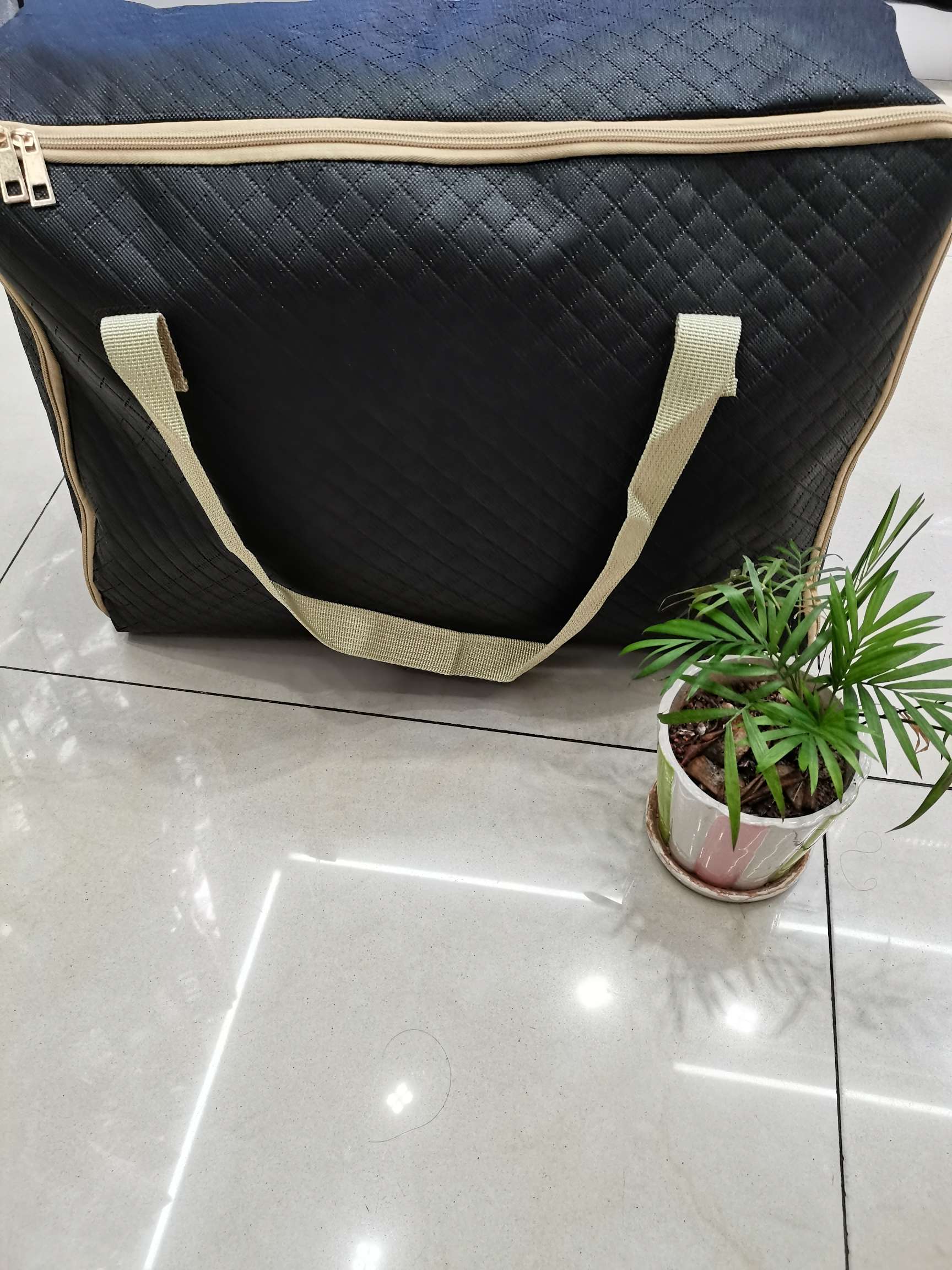 Embossed storage bag