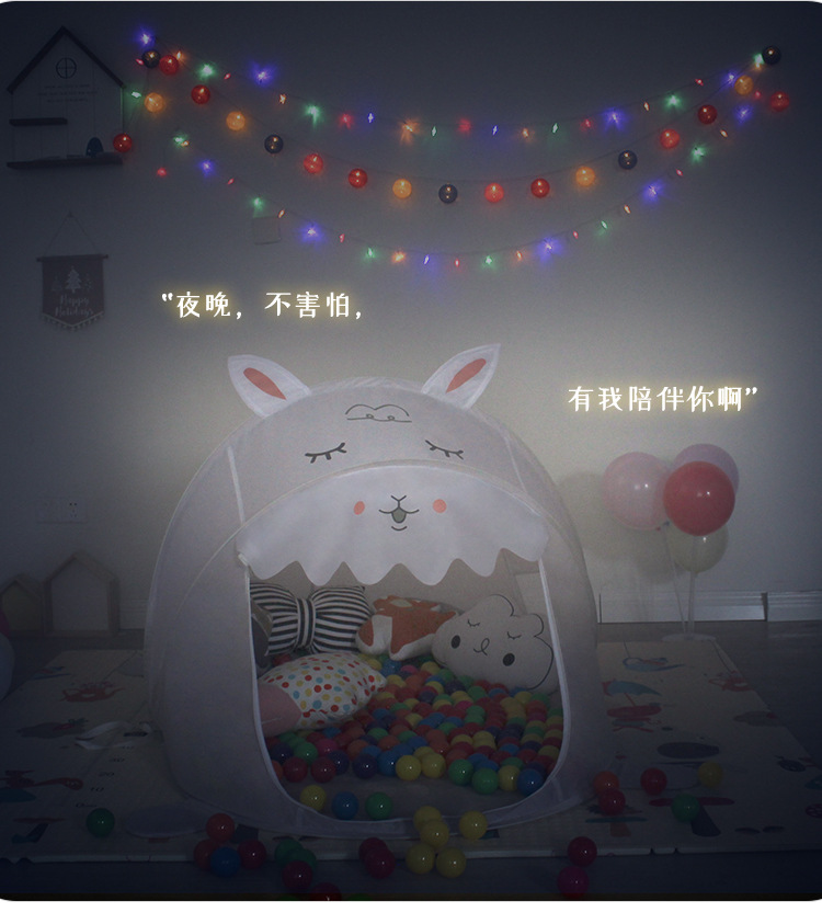 Children's indoor color-block dinosaur game tent, cartoon children's outdoor pop-up toy game house manufacturer in stock detail image 16