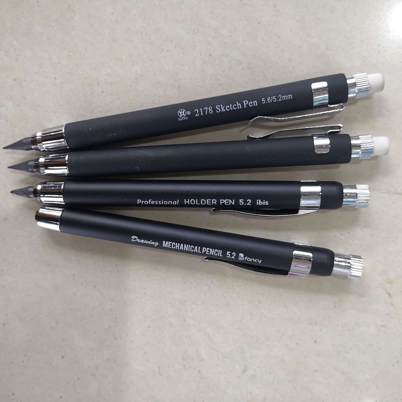 5.6 Metal pens, in bulk, customized.