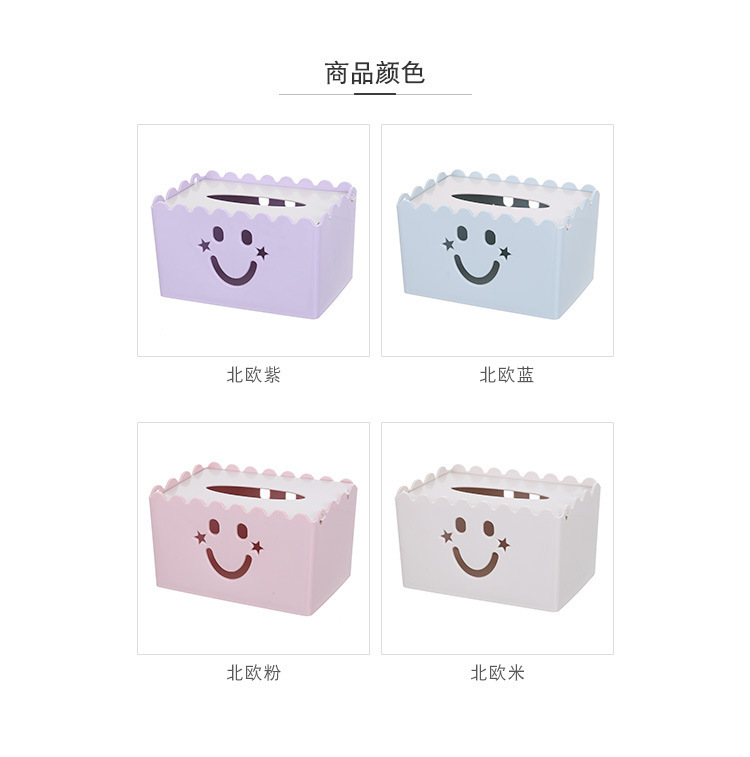 笑脸纸巾盒详情图1