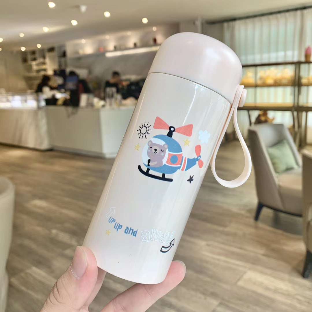 迷你杯QQ杯口袋杯不锈钢真空保温便携吊带杯旅行动物系列详情图6