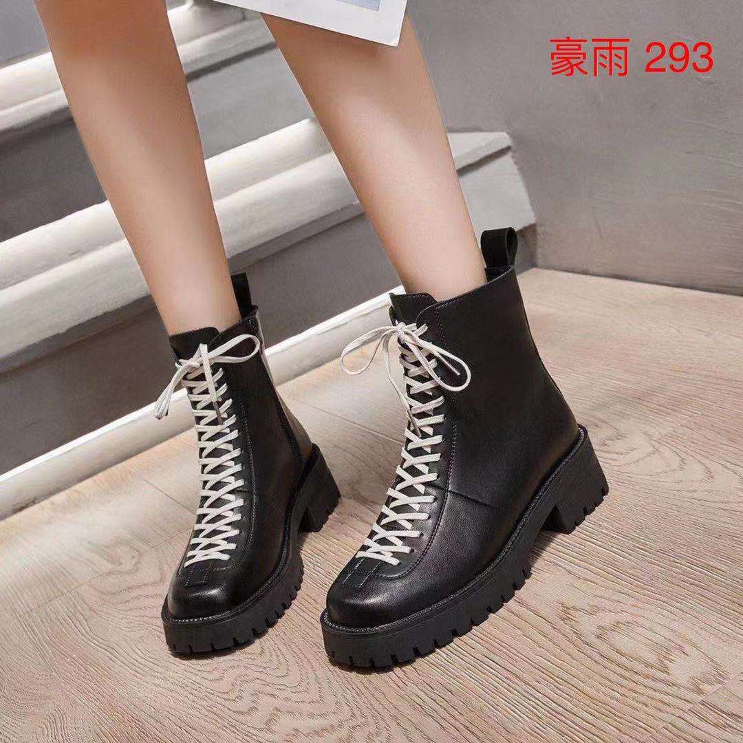 Genuine leather Martin boots Item Picture