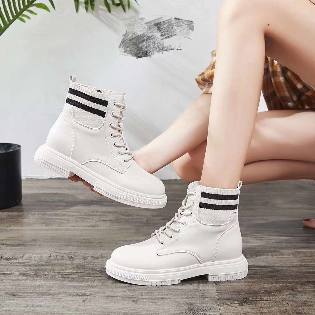 Genuine leather ankle boots Specification image