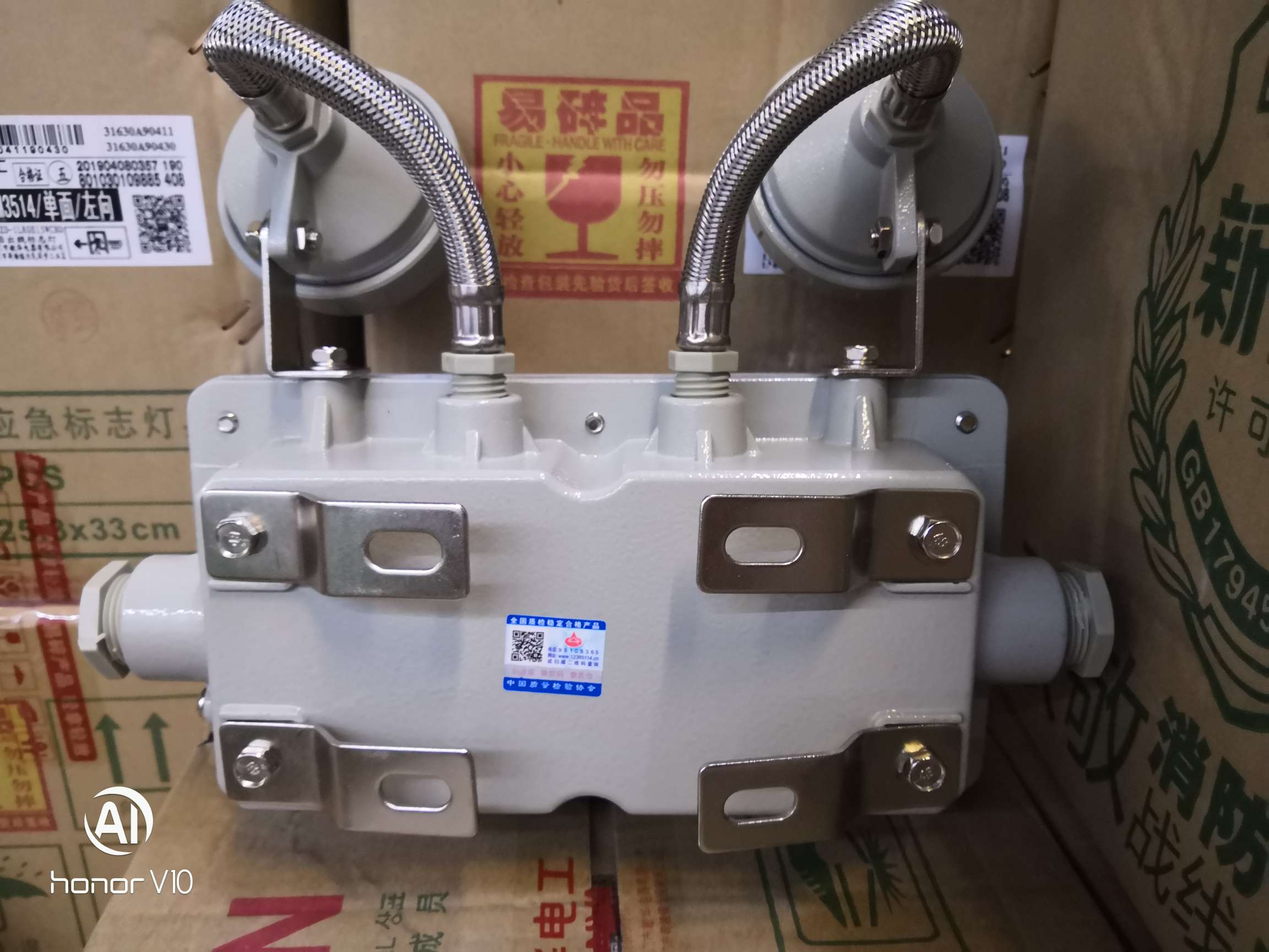 Explosion-proof double-head emergency light, Minhua Electric, emergency light Specification image