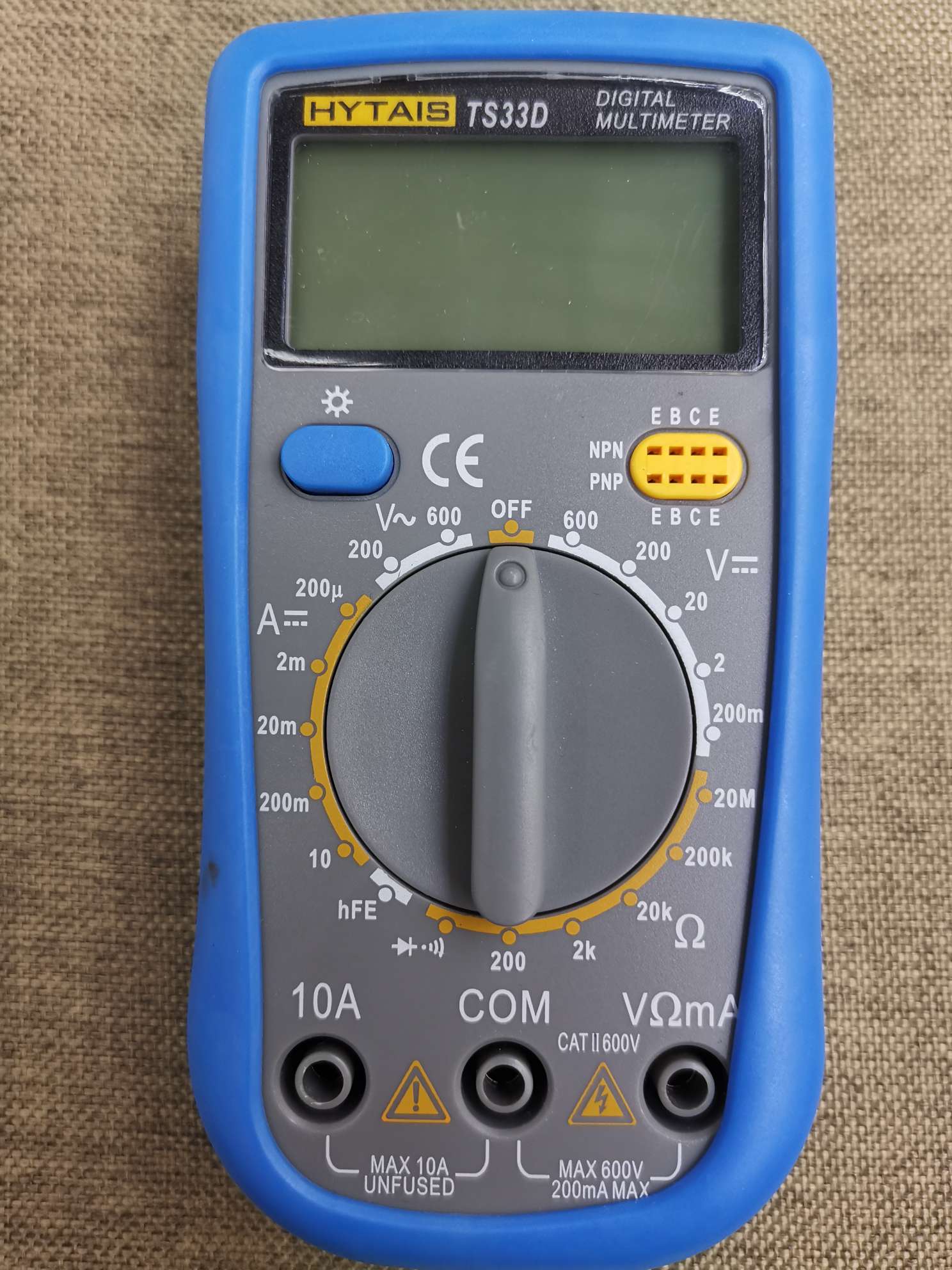 TS33D万用表 DIGITAL MULTIMETER 电测量仪器仪表 多用表 万能表 MULTIMETER