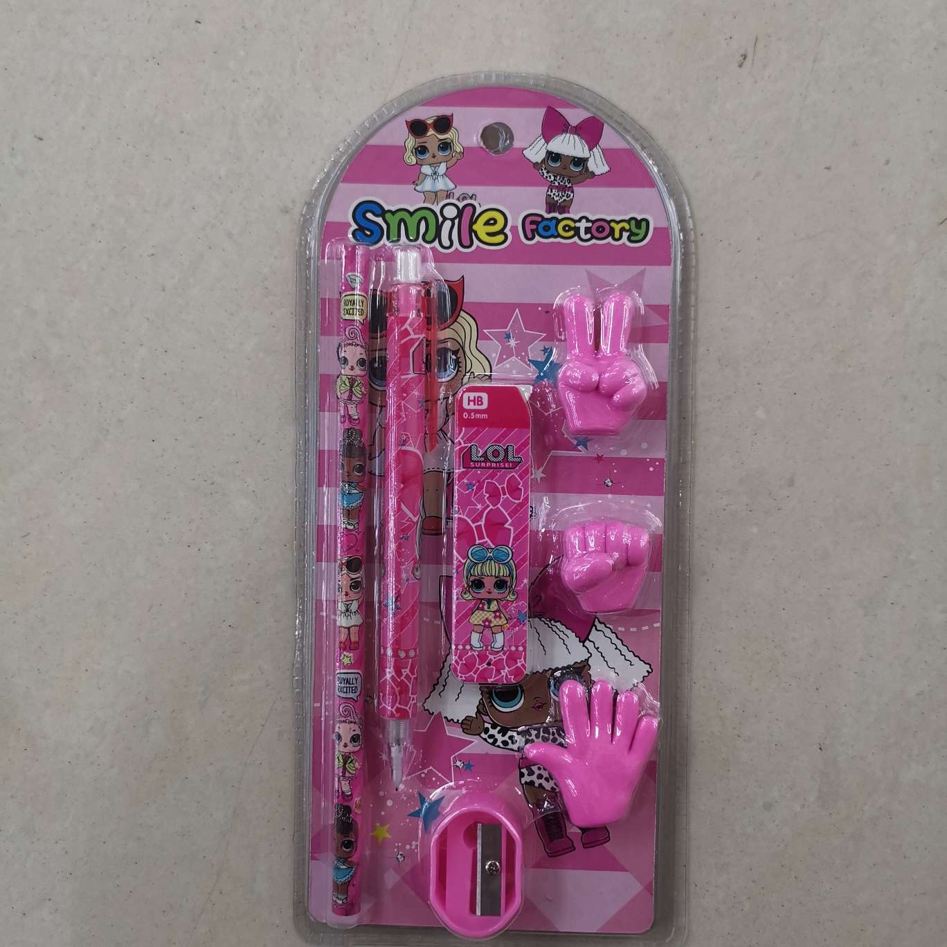 A 7-piece set of simple combination stationery detail image 1