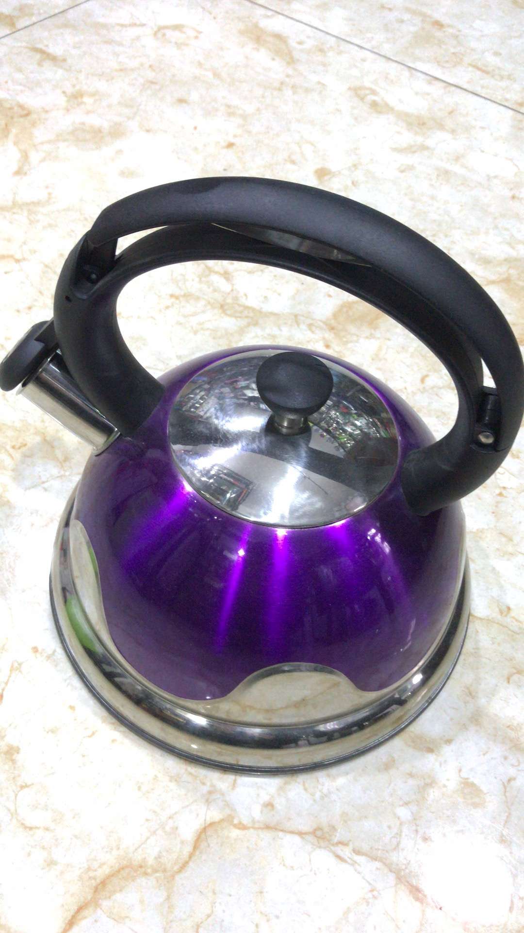 Stainless steel kettle, gas, induction cooker, teapot, household kettle, sounding kettle