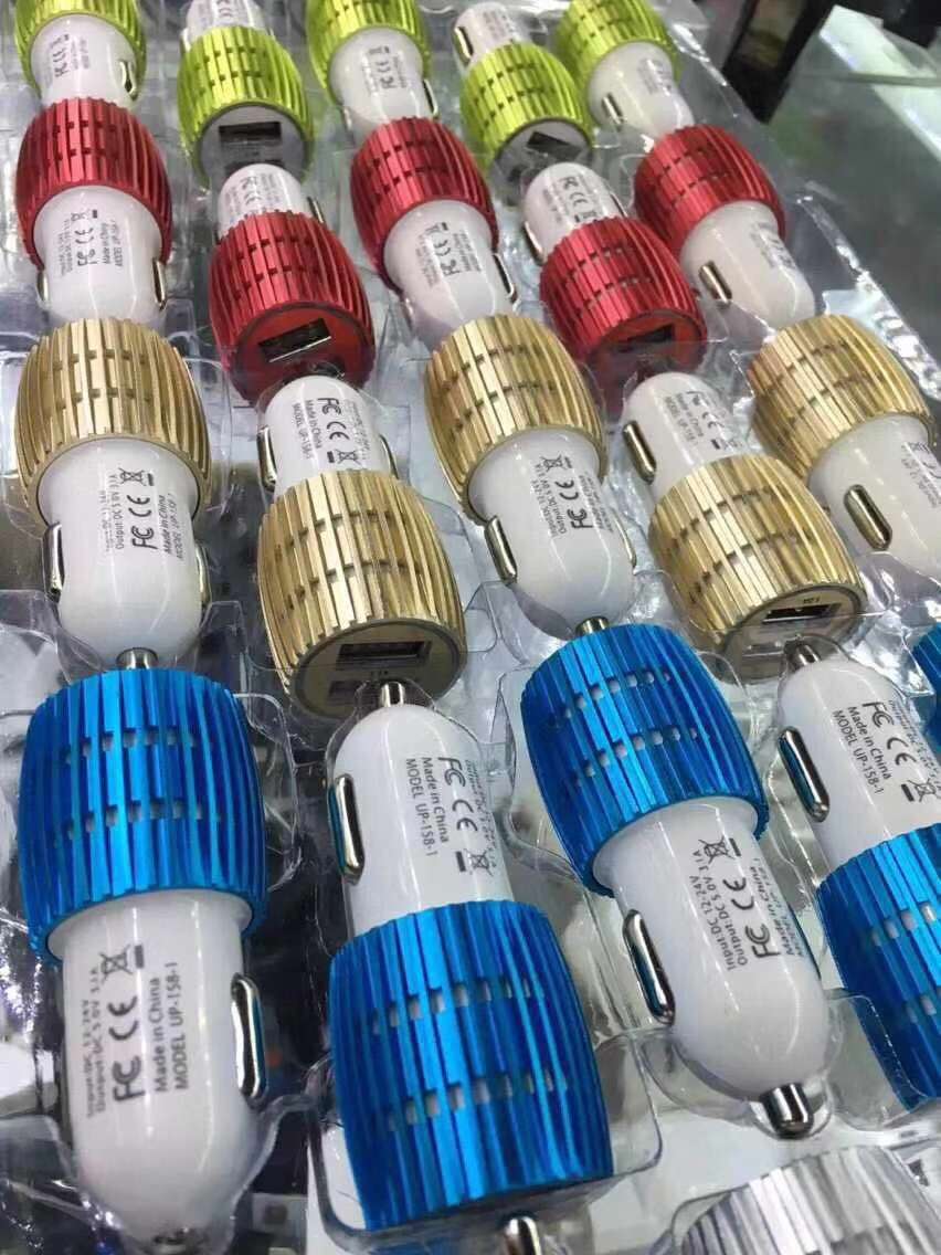 铝合金材质手机充电器车载快充头 无线充电适用苹果安卓通用快速充电设备