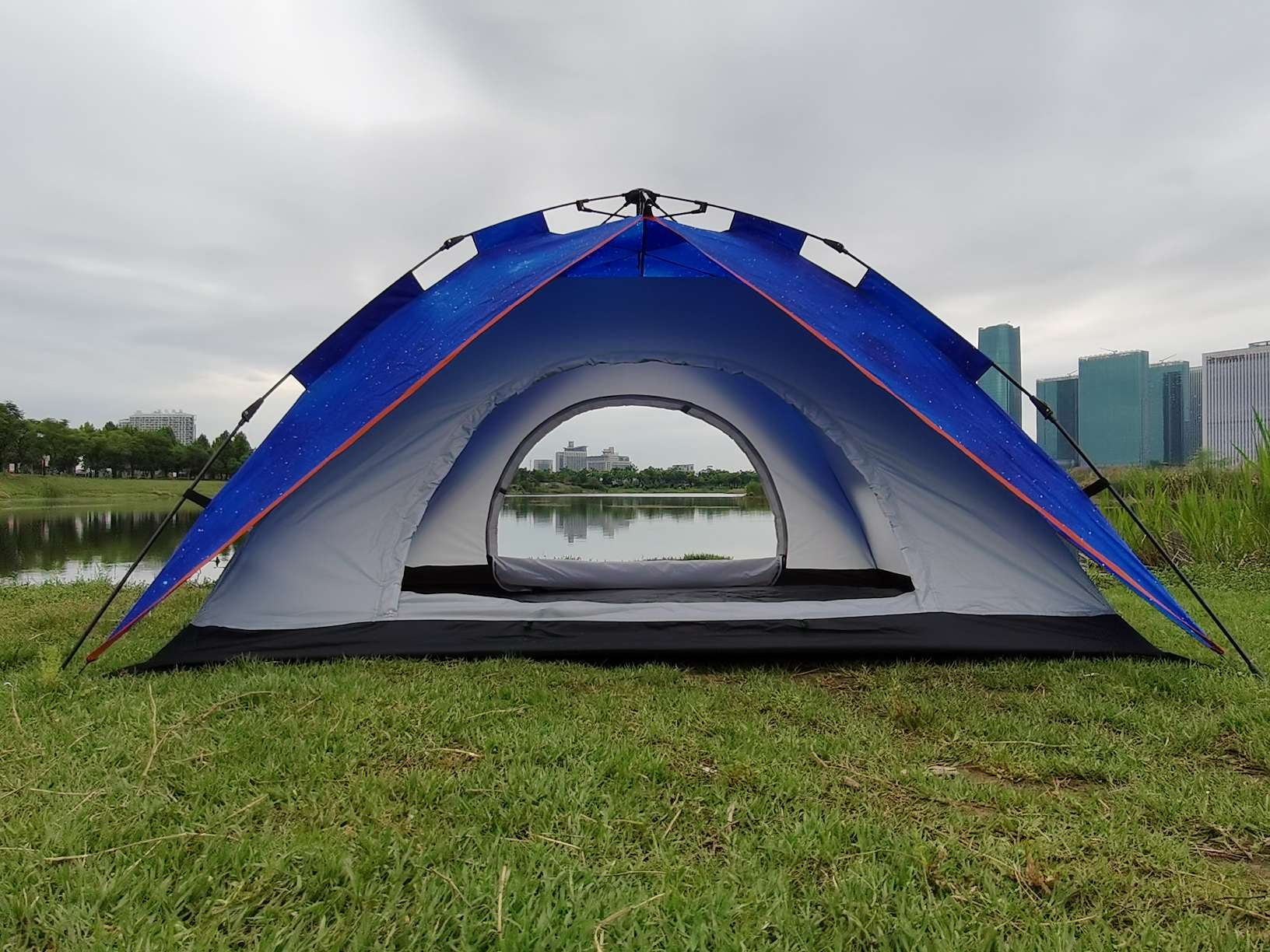 Starry Sky double-layer automatic tent detail image 7