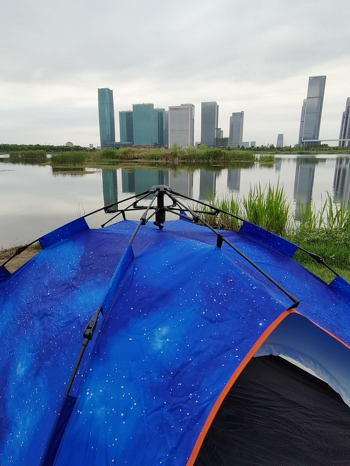 Starry Sky double-layer automatic tent detail image 5