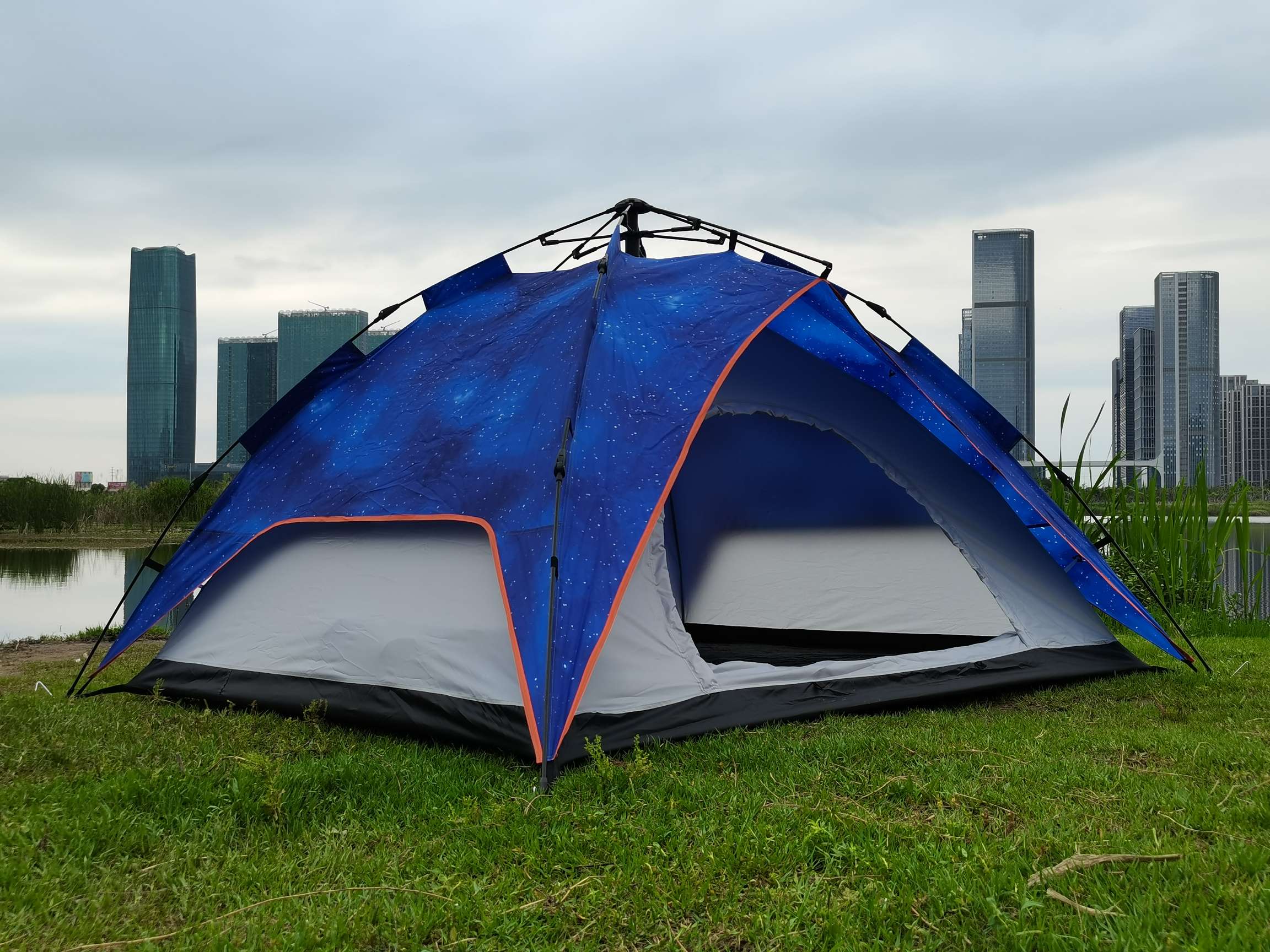 Starry Sky double-layer automatic tent detail image 11