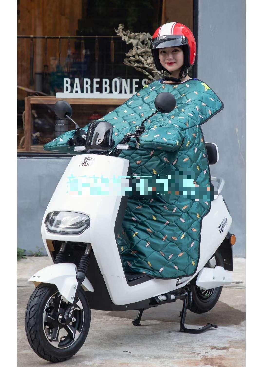 侧翼印花挡风被