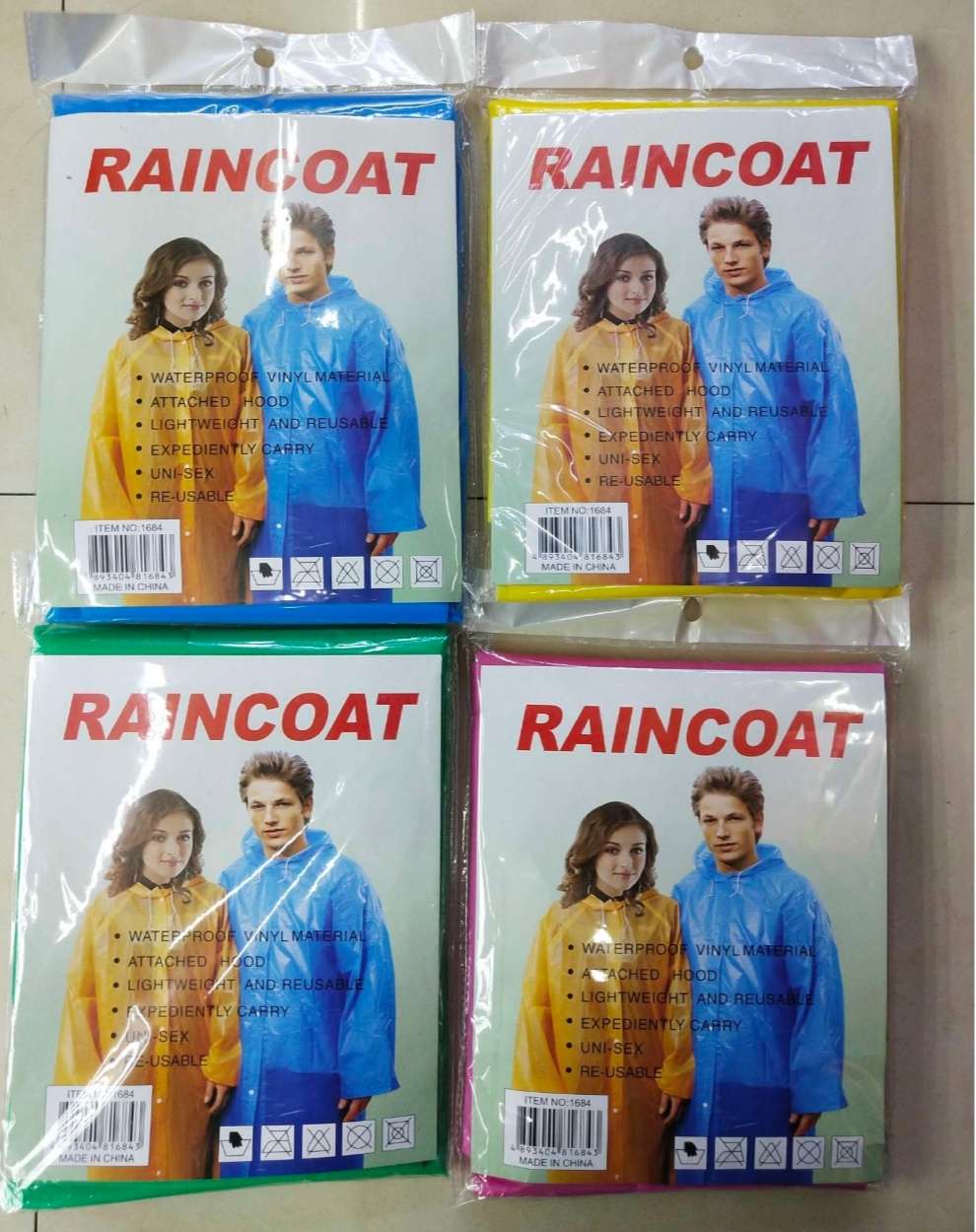 PEVA long raincoat manufacturer direct sales of rain gear, backpacks and raincoats