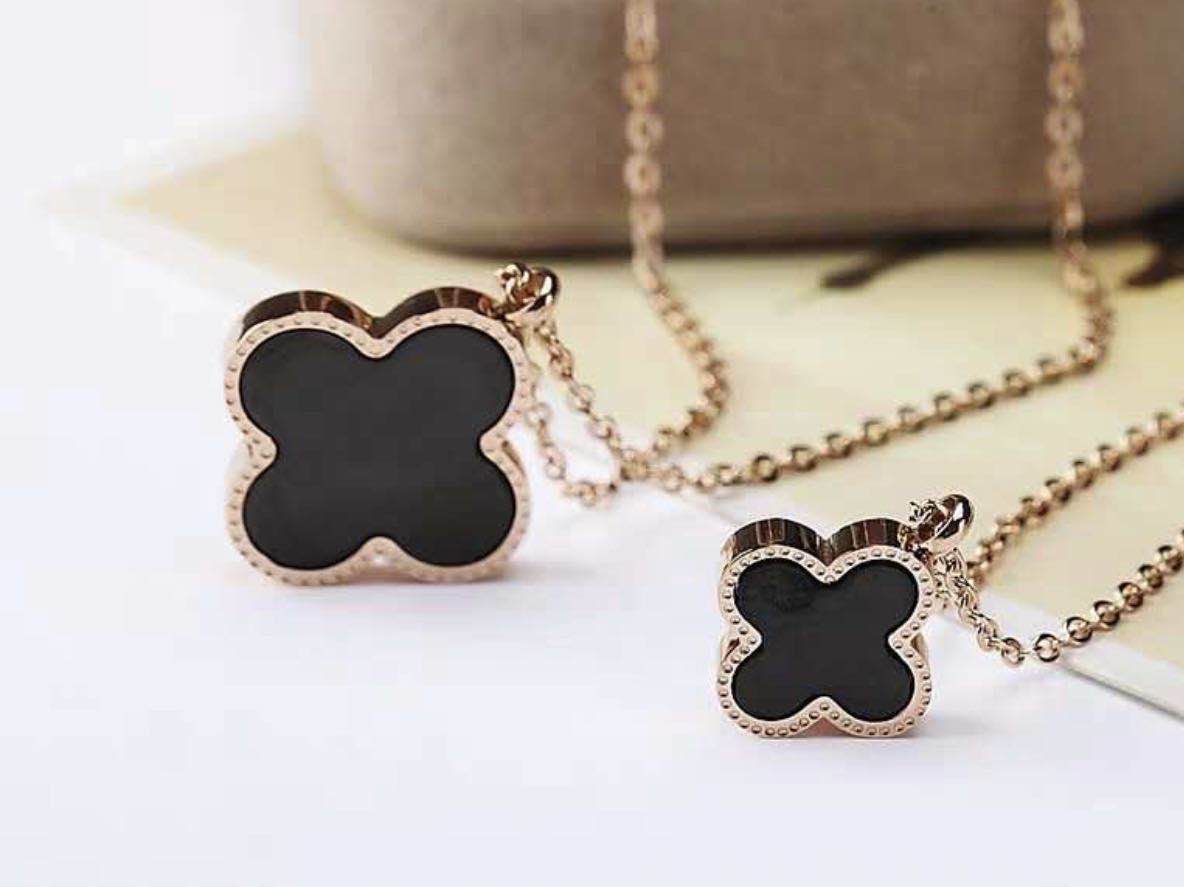 Four-leaf clover necklace, bracelet and headwear production material package Specification image