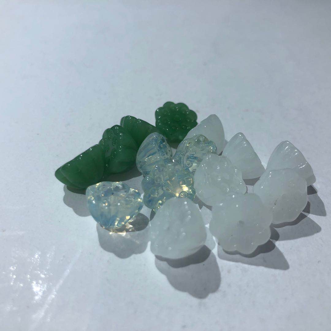 Materials for making lotus pod pendant headwear