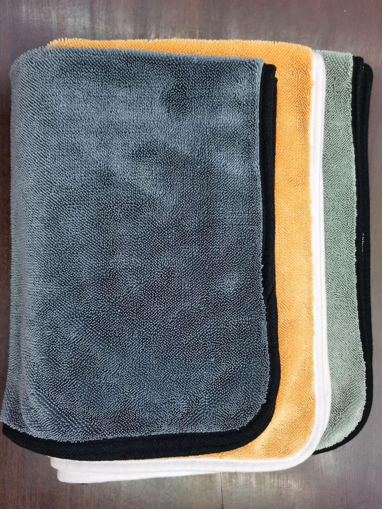 JLZ-274 Jielie Bamboo Car Cleaning Towel with edge cleaning is a multi-functional cleaning towel that absorbs water and does not shed fibers details Picture