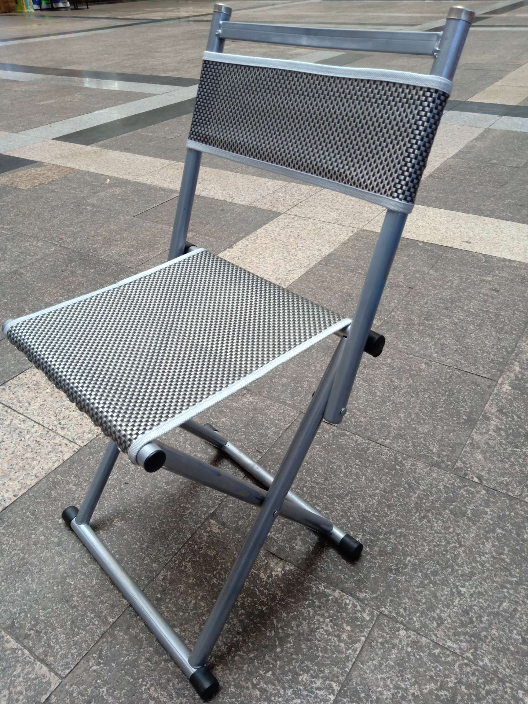 折叠椅    50靠背椅   网布靠背椅细节图