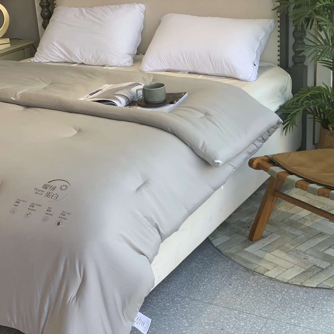 A类针织暖绒冬被详情图9