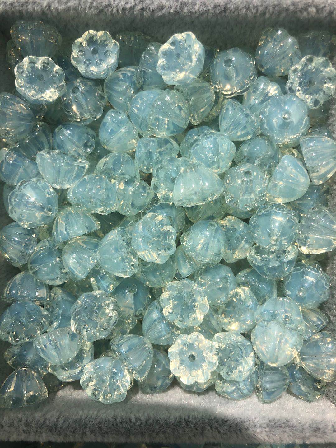 Materials for making lotus pod pendant headwear details Picture