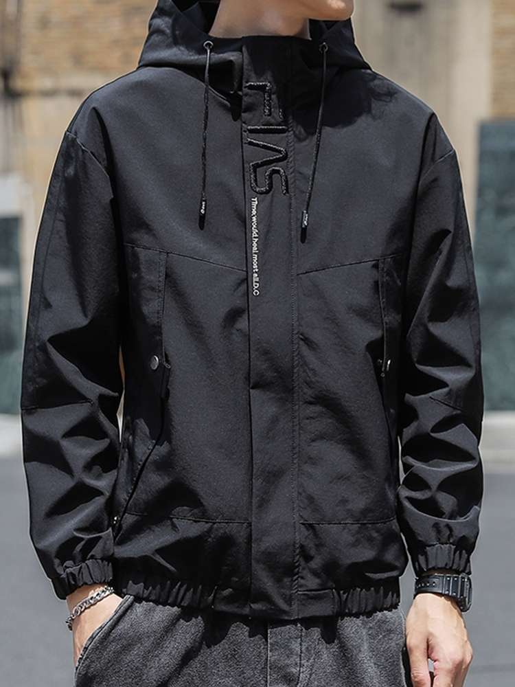 Men's coat autumn new south Korean version of the trend casual versatilehandsome loose workwear spring and autumn jacket men on clothes thumbnail