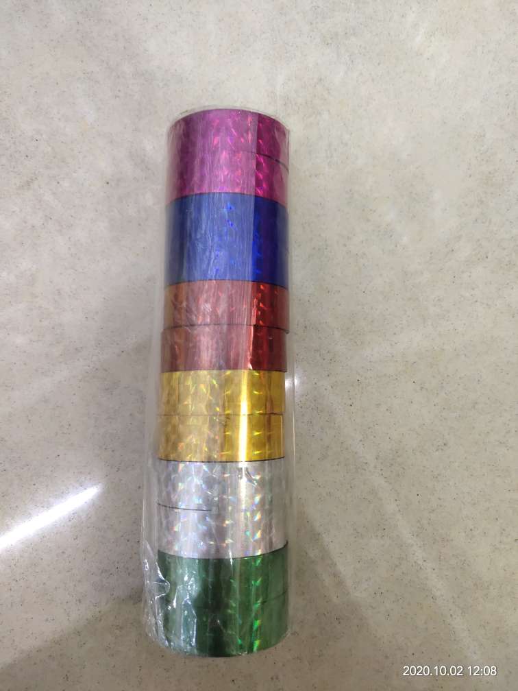 镭射胶带混色