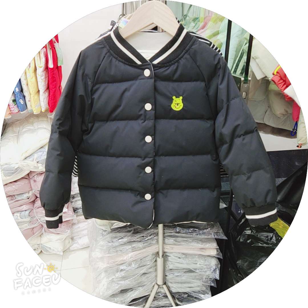 Winter 2020 down jacket baseball boy thumbnail