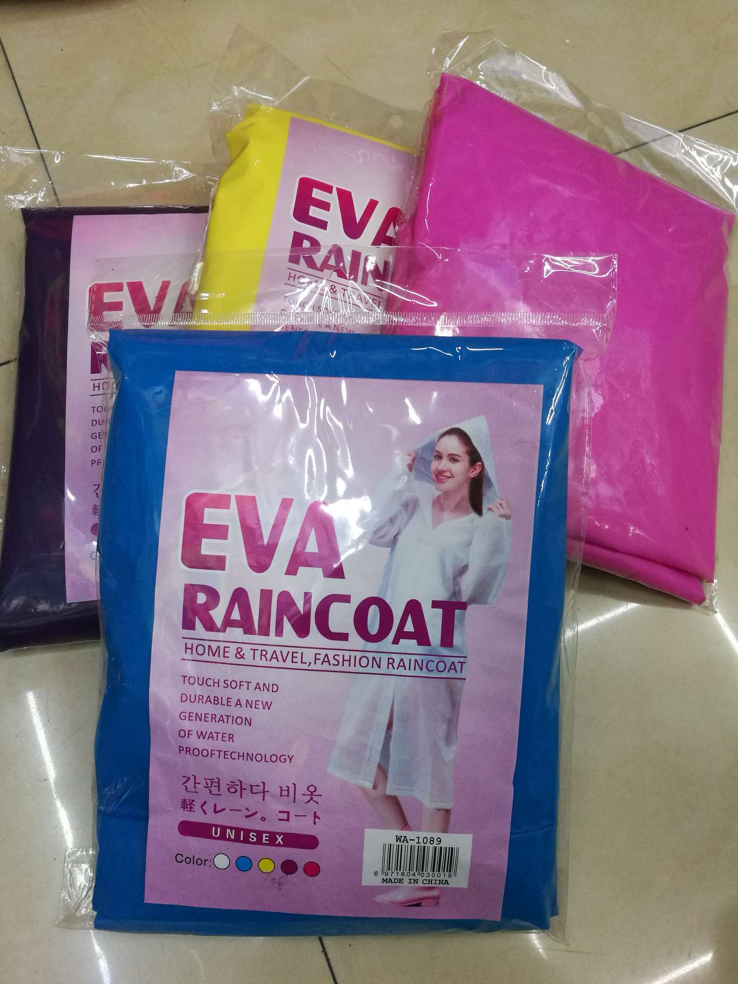EVA disposable raincoat thumbnail