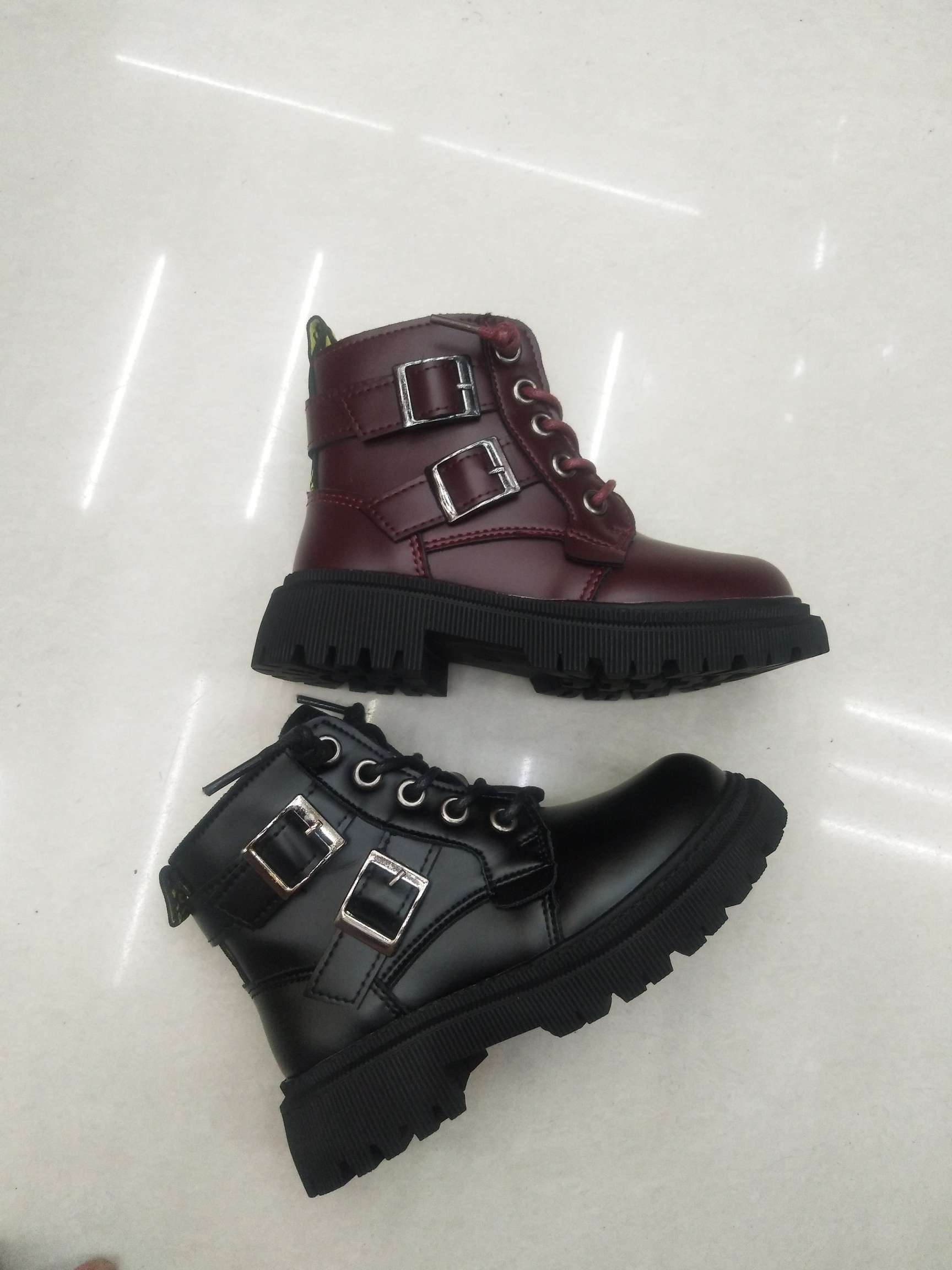 时尚中性马丁靴27-31细节图