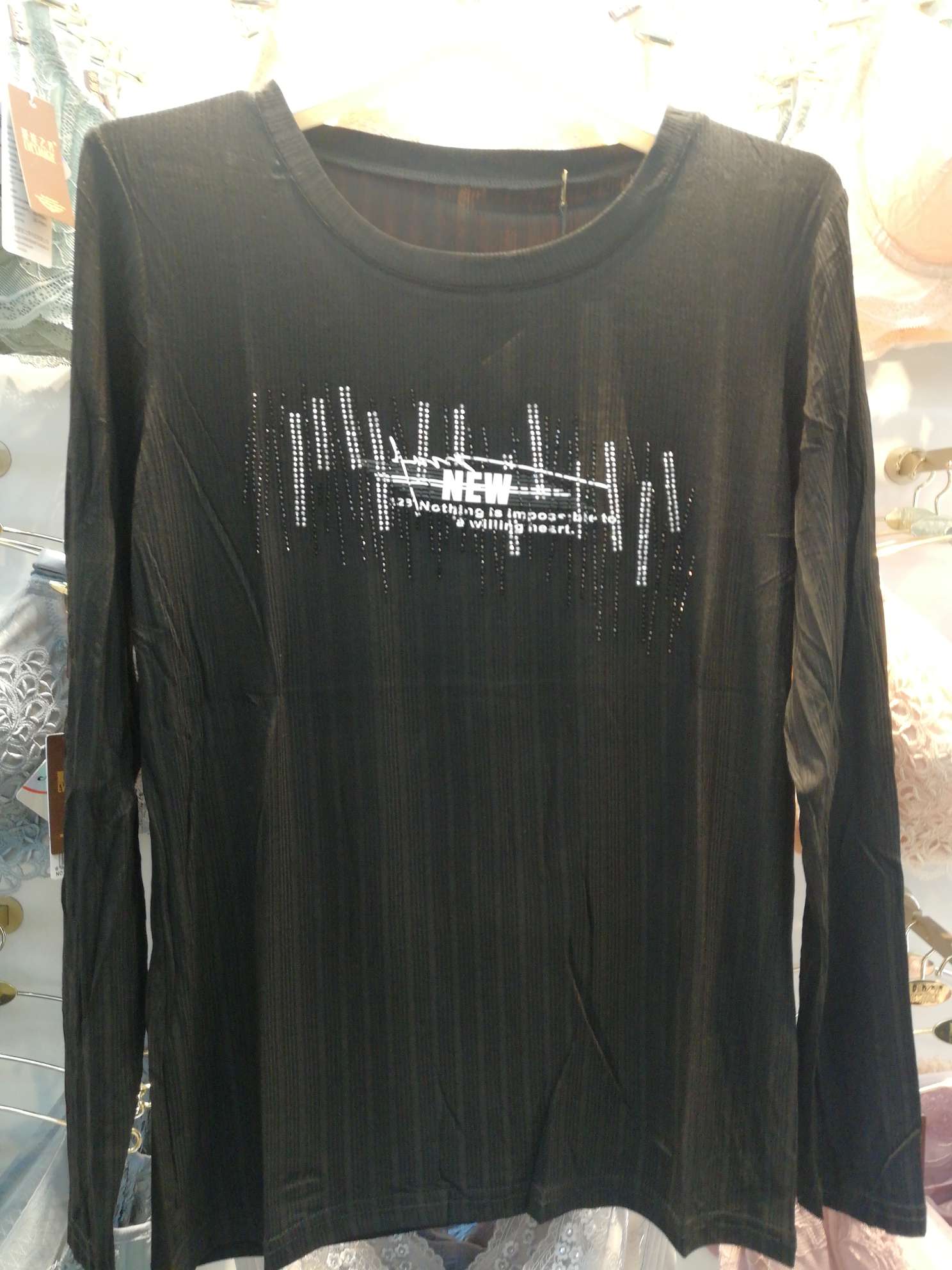 The base layer shirt is soft and directly touches the skin
