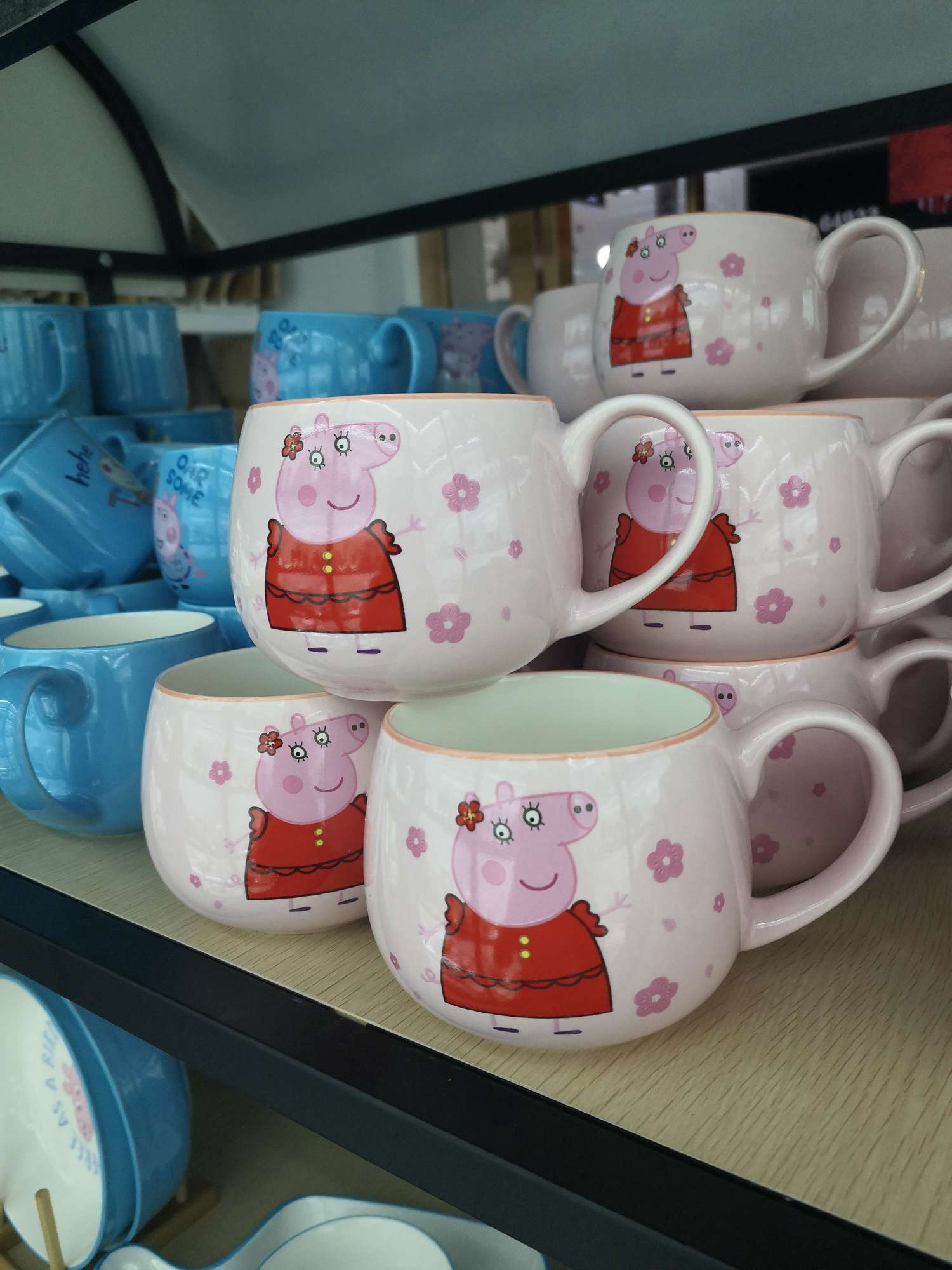 正版授权小猪佩奇钵杯粉色产品图