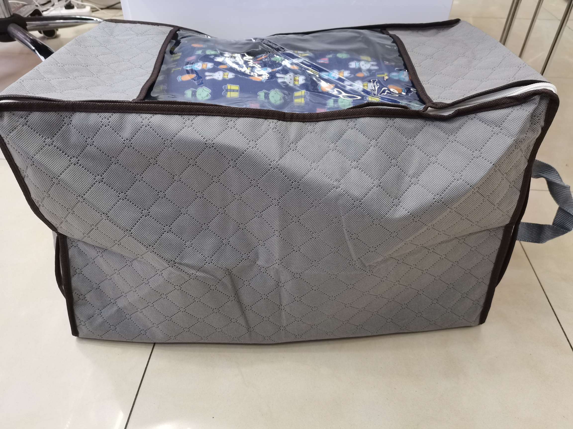 Embossed storage bag details Picture