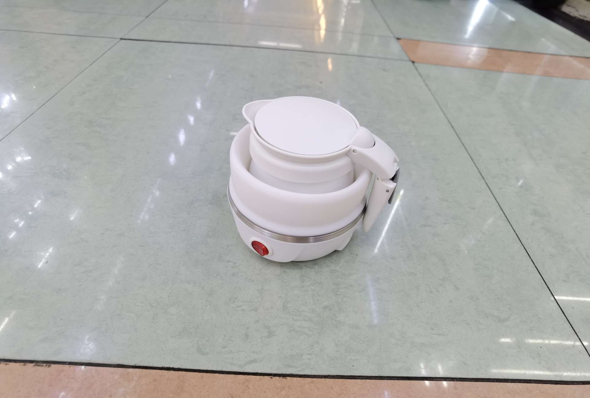 烧水壶旅行折叠式硅胶电热水壶可折叠恒温迷你保温电水壶详情图10