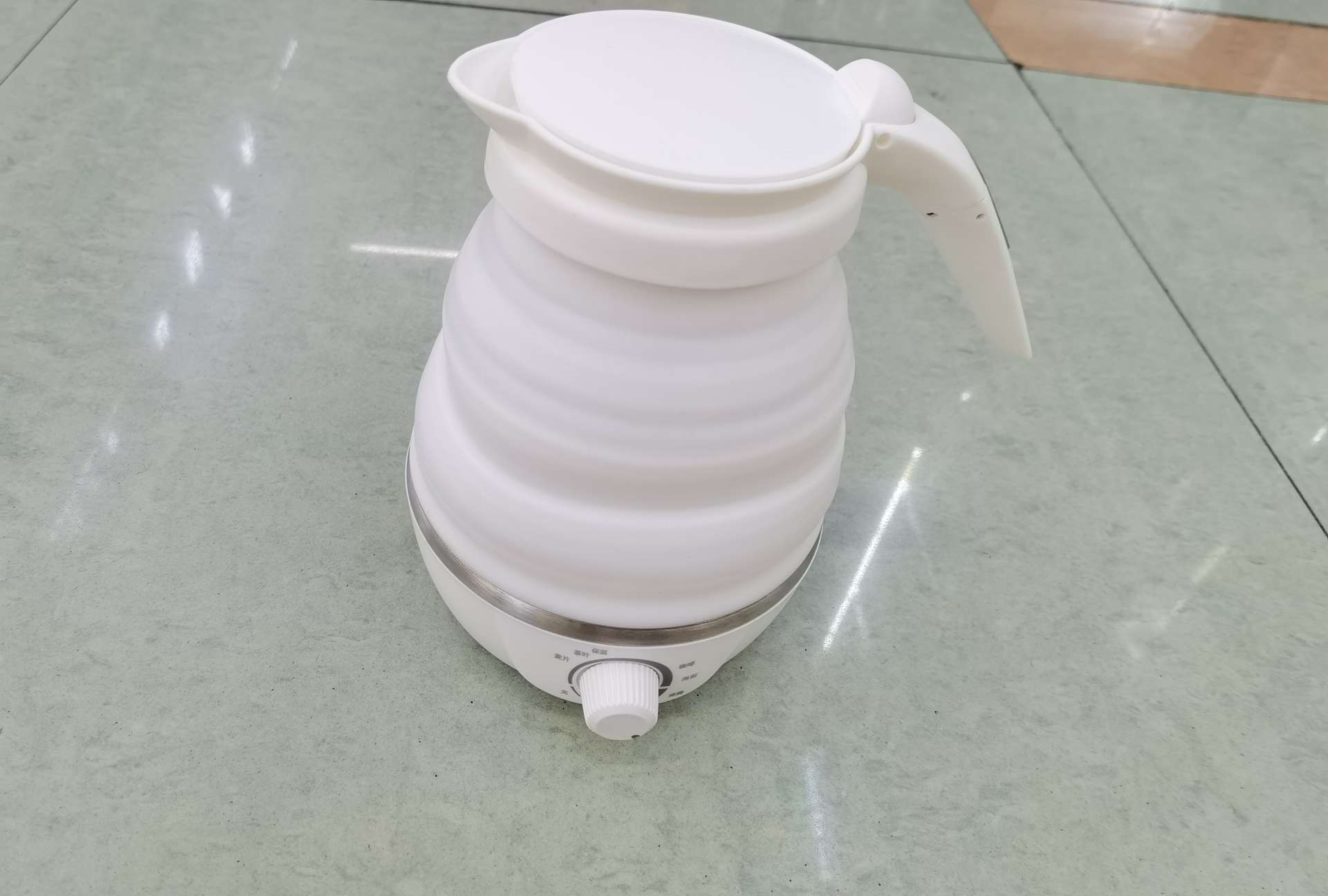 烧水壶旅行折叠式硅胶电热水壶可折叠恒温迷你保温电水壶详情图6