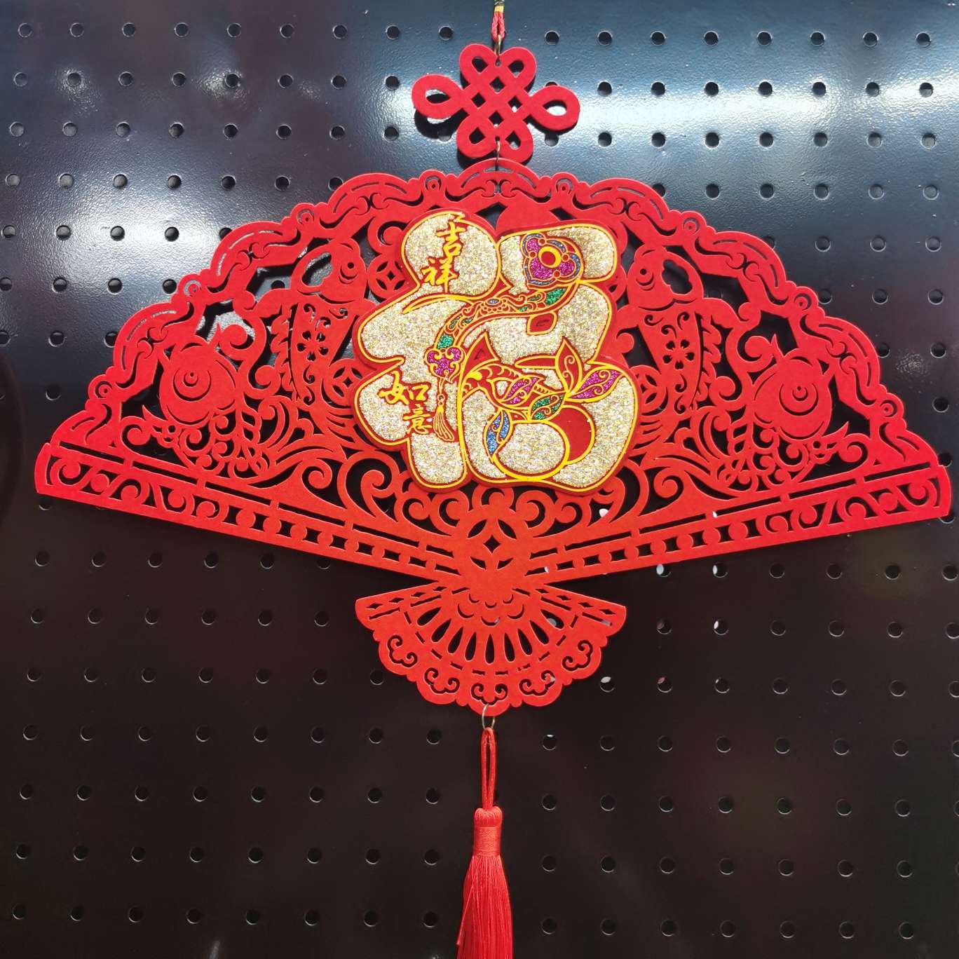 新年装饰场景布置客厅室内门口春节过年中国结福挂件
