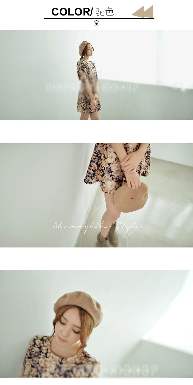 A Wool Beret details Picture