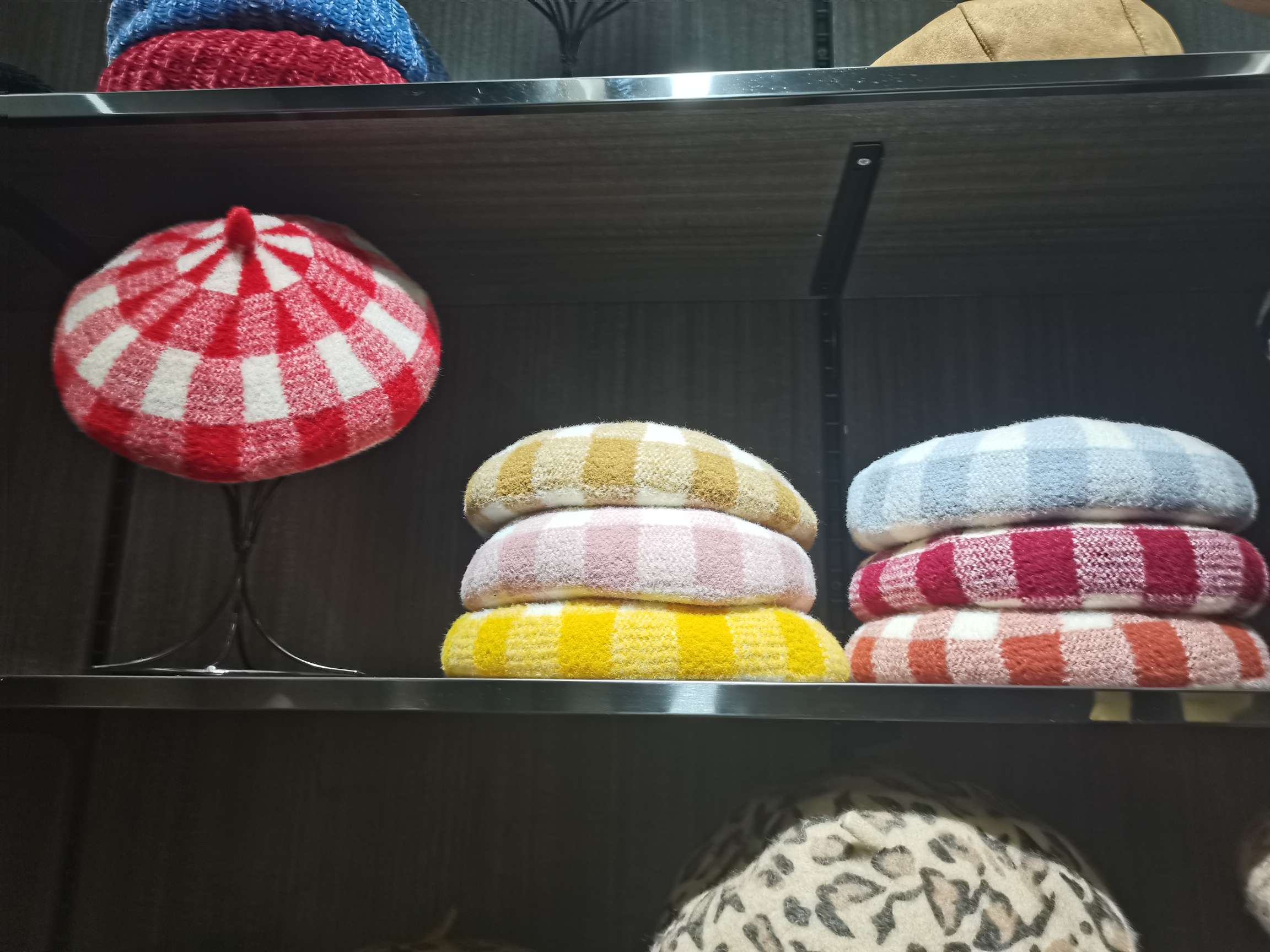 Mesh Wool Beret