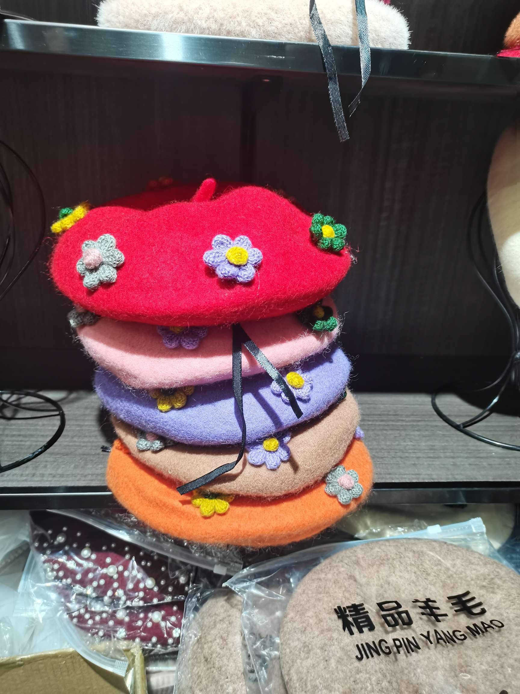 Children's Bud Hats Berets undefined