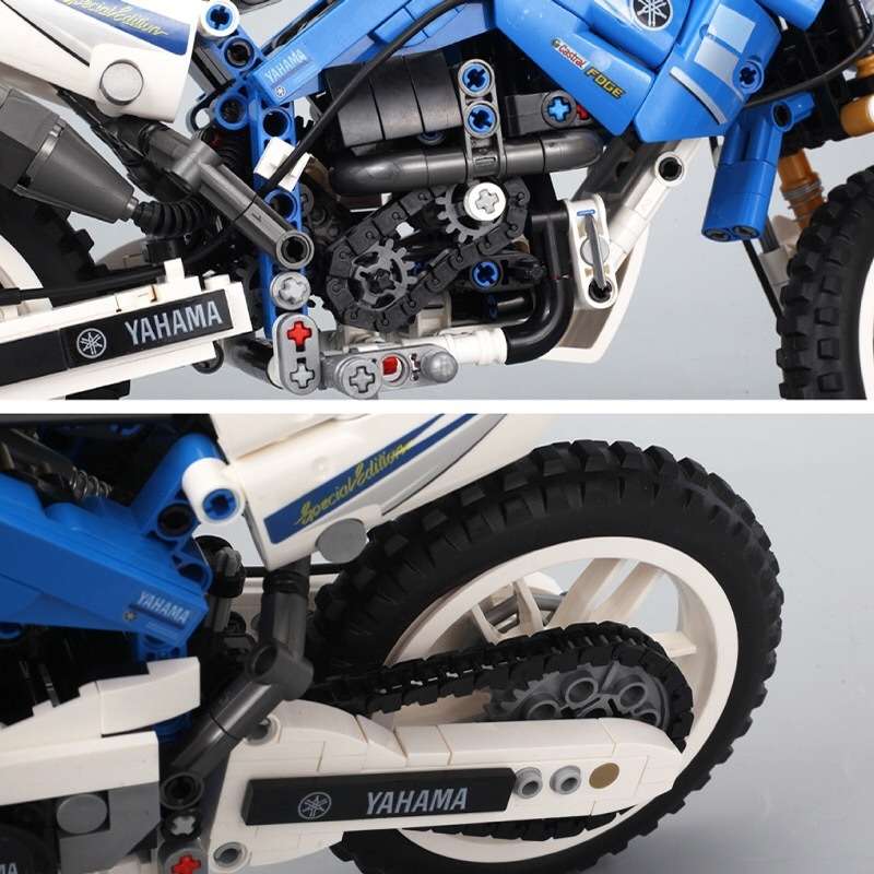 骏荣玩具拼装积木玩具摩托799玩具 Specification image